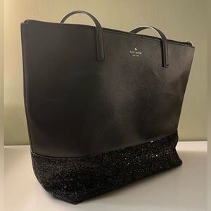 Kate Spade Greta Court Glitter Ramey Tote Bag